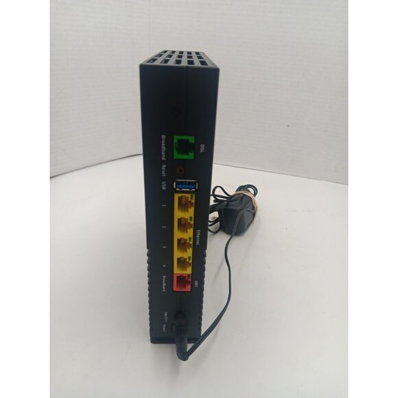 Arris Nvg443b DSL modem frontier With power adapter. Tested And Working Frontier - Picture 4 of 4